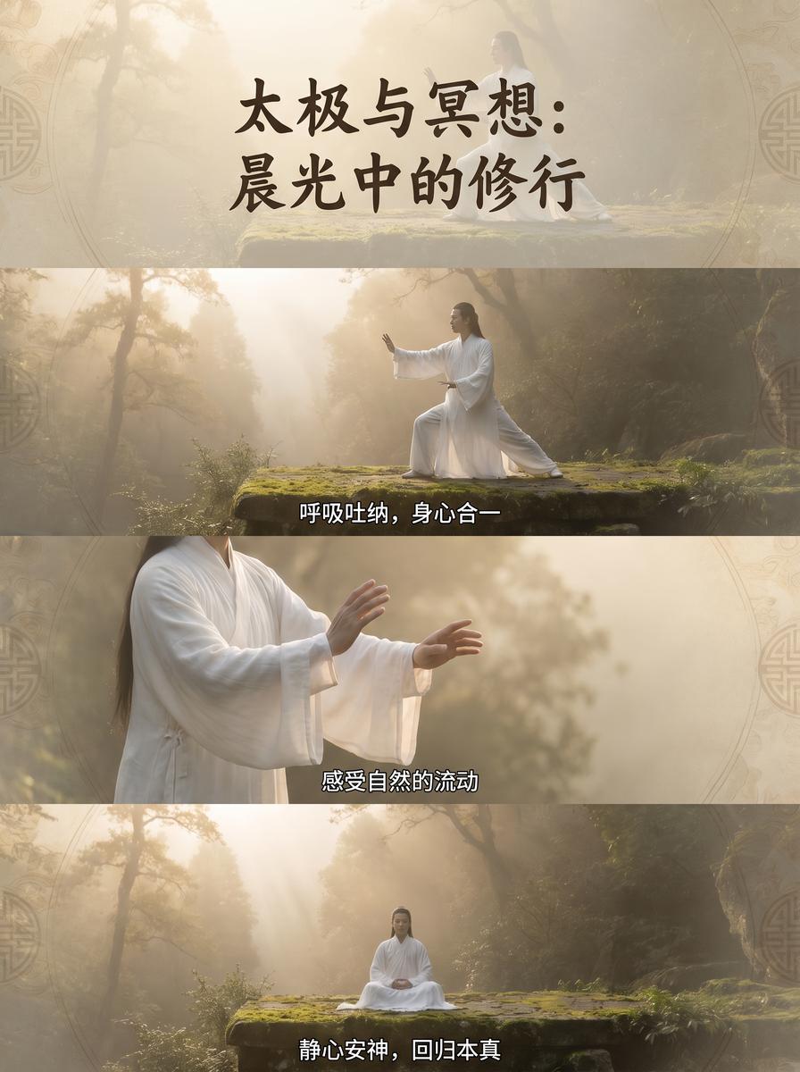 17C 太极晨练视频演示：晨光中的东方身心修行 - www.wwlvouh.cn