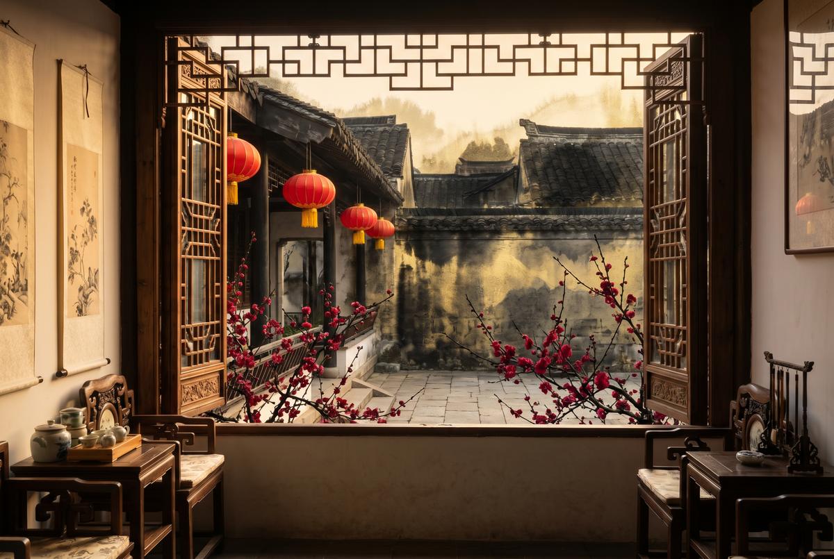 17C国风美学 - 古建庭院意境 - www.wwlvouh.cn